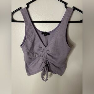 Timing Lavender Crop Top